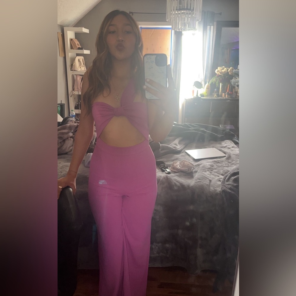 SHEIN purple/pink jumpsuit